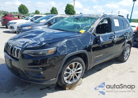 2020 Jeep Cherokee Latitude Plus Fwd из США, поврежденный, VIN 1C4PJLLB5LD652734